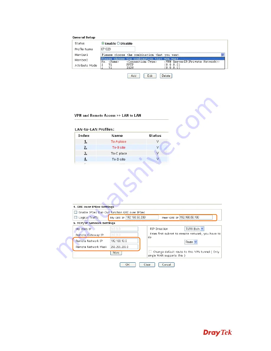 Draytek VigorPro 5510 Series User Manual Download Page 183