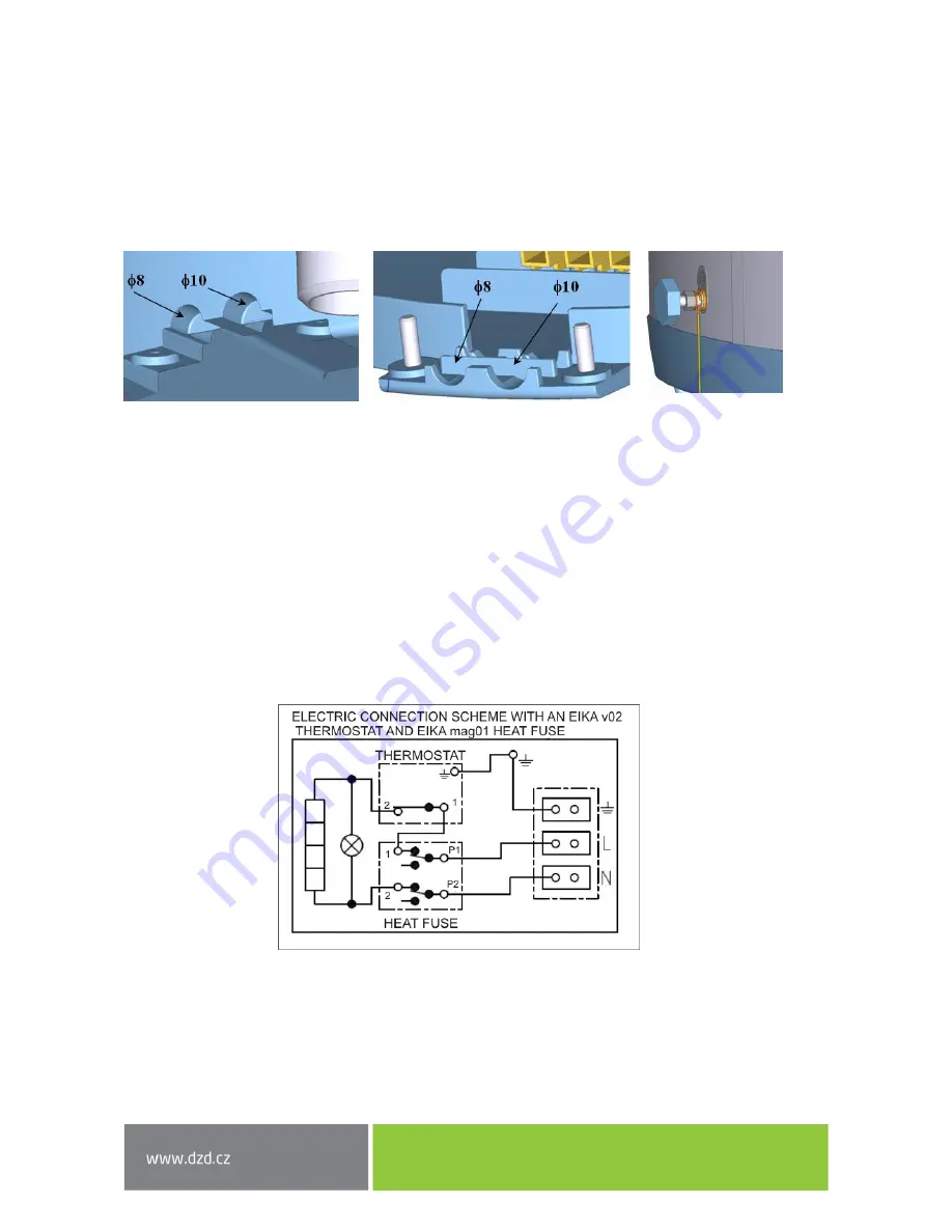 Dražice OKCE 100 S/2.2 kW Operating And Installation Manual Download Page 10