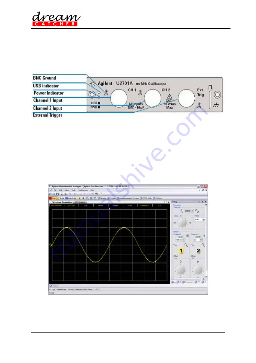 Dream Catcher ME3000 Analog Electronics Lab 6 Manual Download Page 14