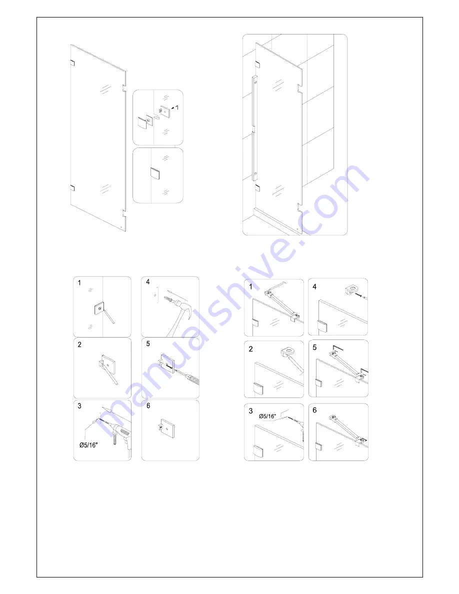 Dream Line AQUA LUX Installation Manual Download Page 5