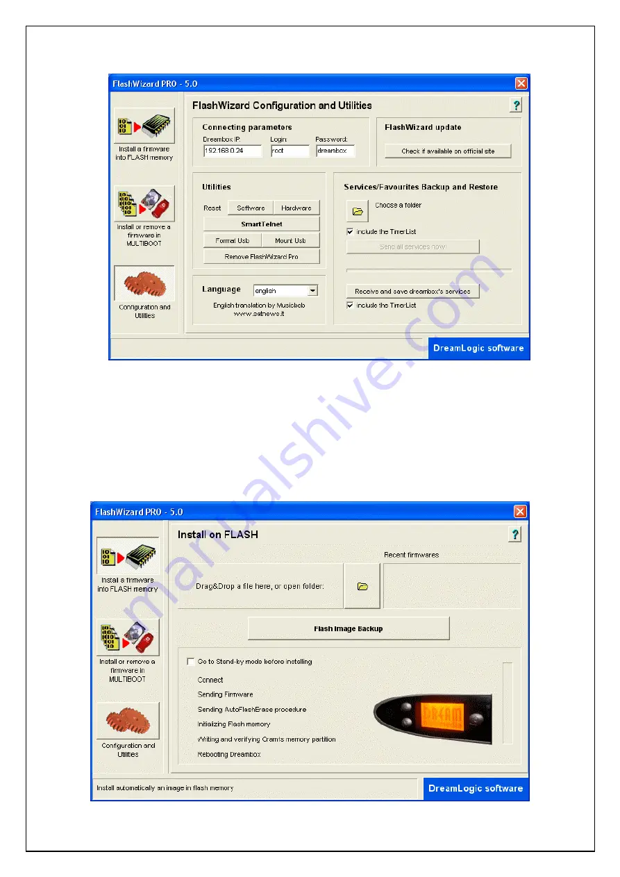 DREAM MULTIMEDIA DreamBox 500 Manual For Correct Setup Download Page 38