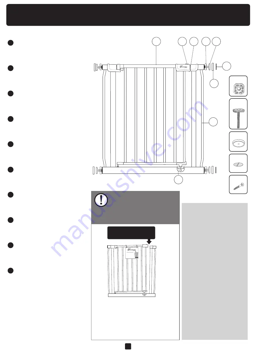 dreambaby AVA G2095 Instructions Manual Download Page 3