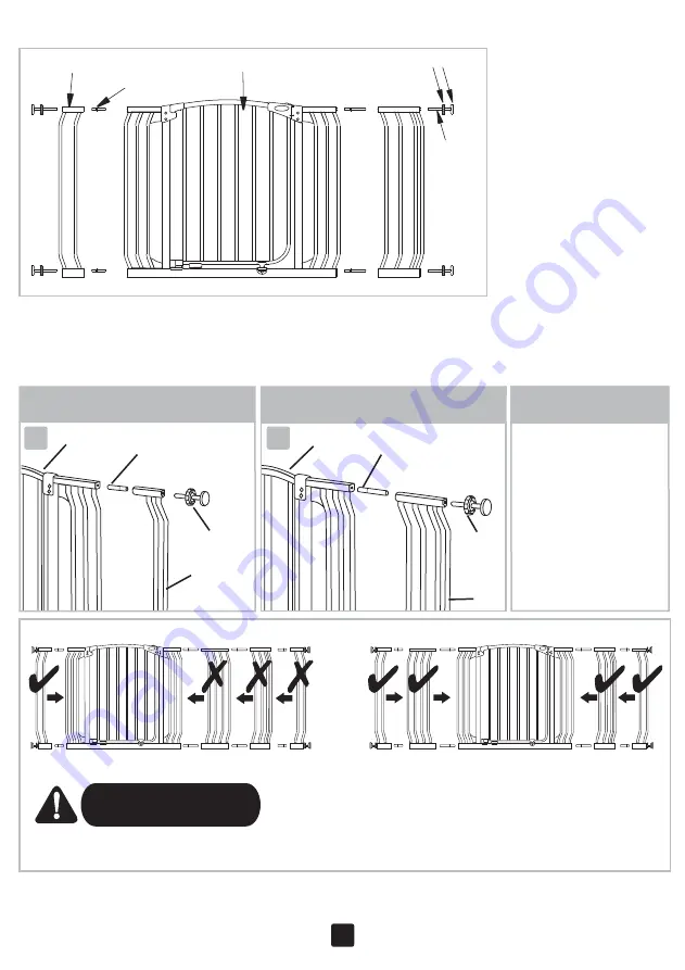 dreambaby Chelsea F170 B/W Instructions Manual Download Page 3