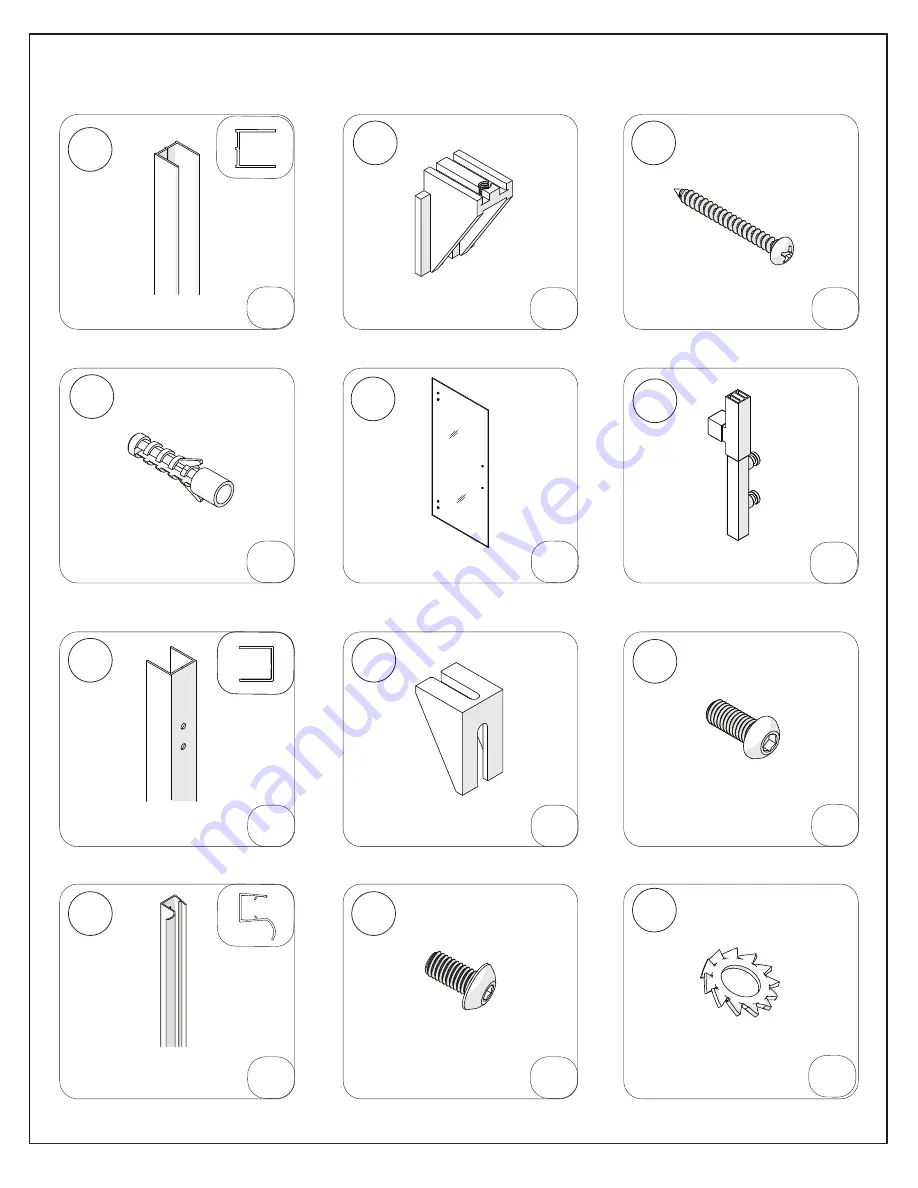 Dreamline ACADWWW720XXX01 Installation Instructions Manual Download Page 9