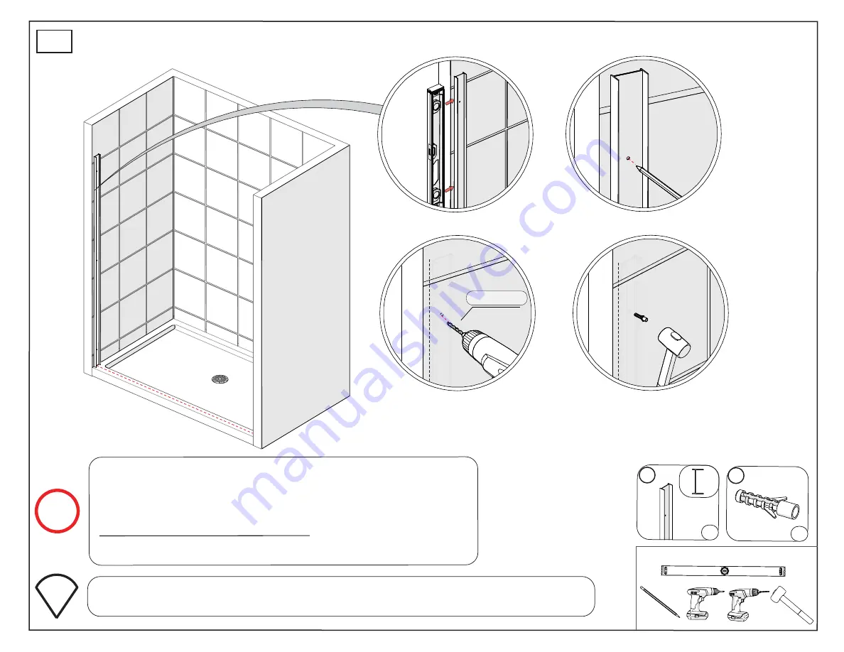 Dreamline ALLIANCE PRO SDAH48W700 Installation Instructions Manual Download Page 11