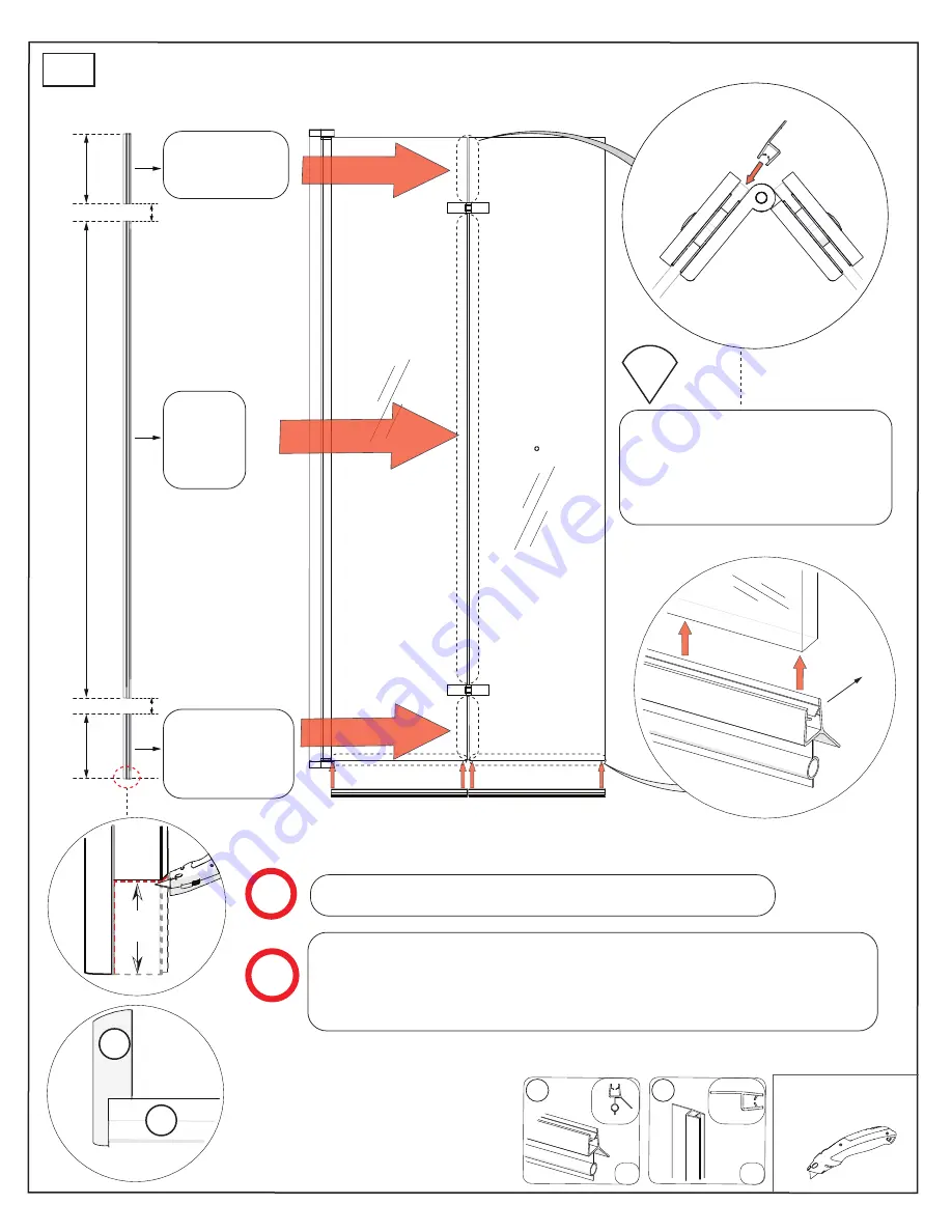 Dreamline AQUA-Q FOLD Installation Instructions Manual Download Page 16