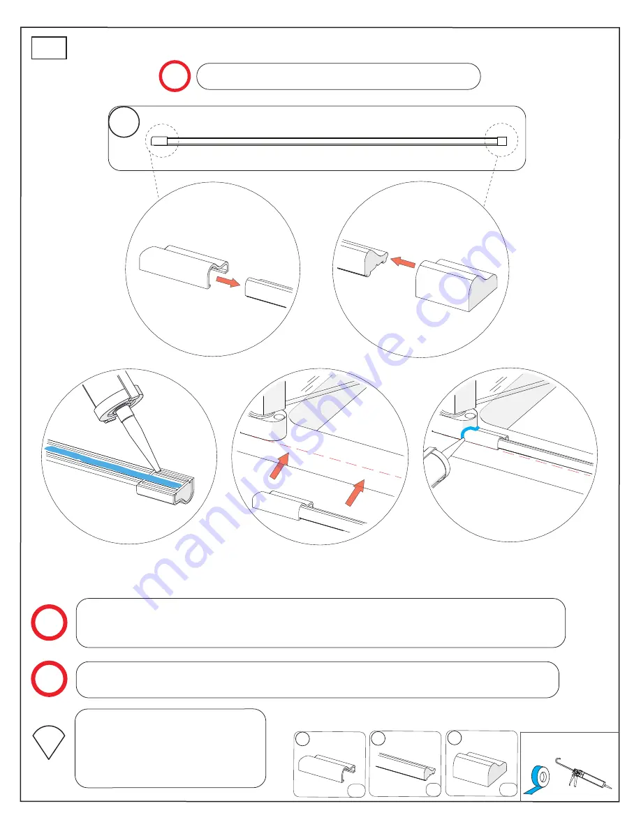 Dreamline AQUA-Q FOLD Installation Instructions Manual Download Page 17