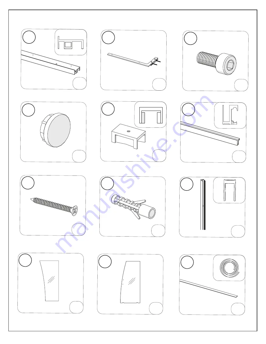 Dreamline CREST SHDR-1760760 Series Installation Instructions Manual Download Page 8