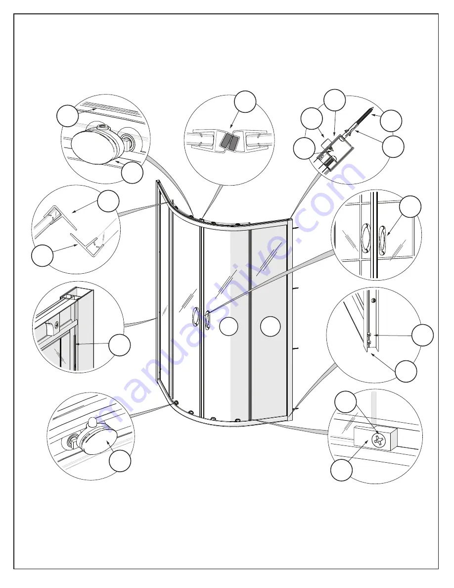 Dreamline PRIME 31x31 Installation Instructions Manual Download Page 56