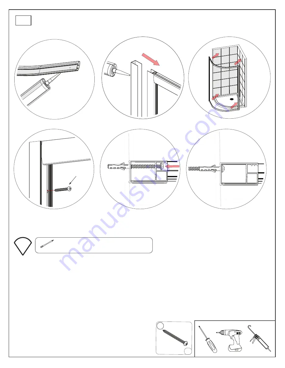 Dreamline PRIME 31x31 Installation Instructions Manual Download Page 63