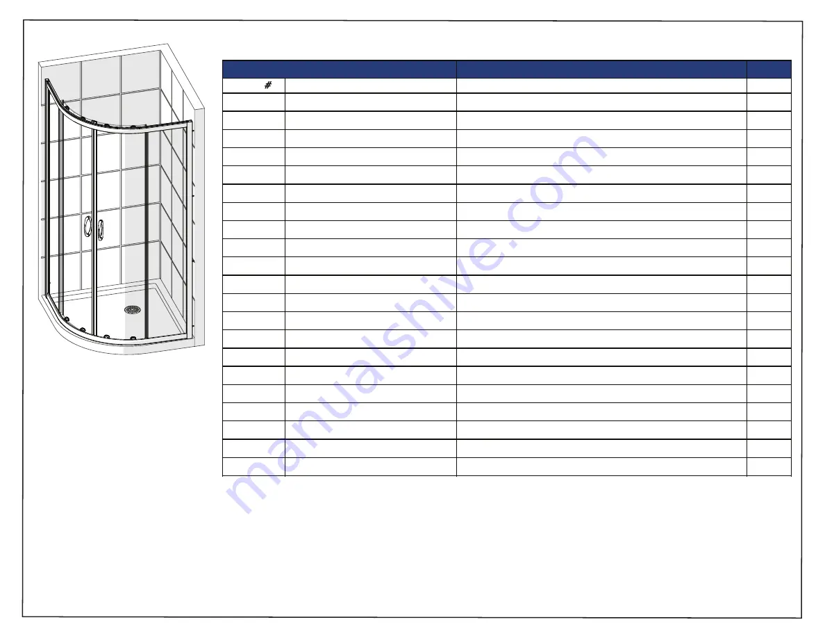 Dreamline PRIME 31x31 Installation Instructions Manual Download Page 74