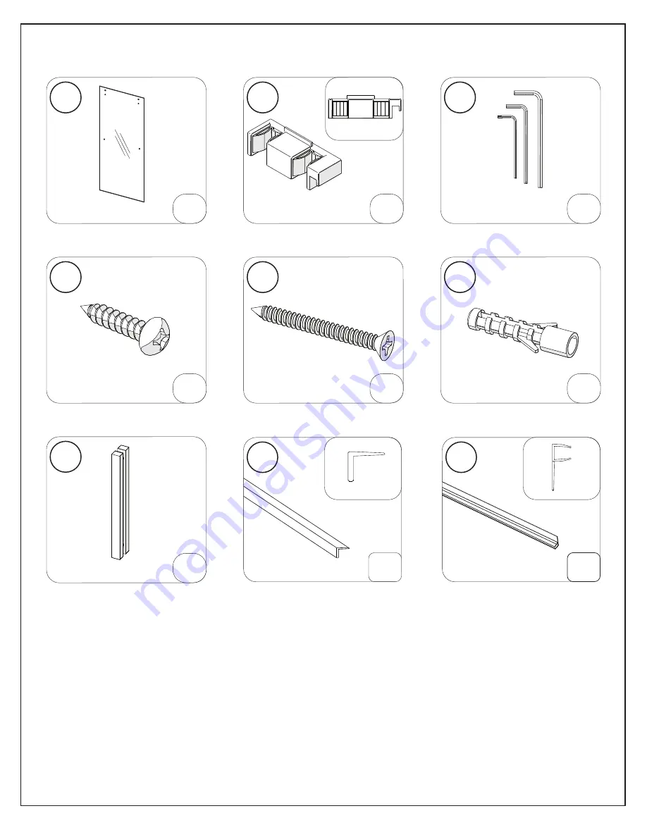 Dreamline SAPPHIRE-V AC VH60W620XXX04 Installation Instructions Manual Download Page 9