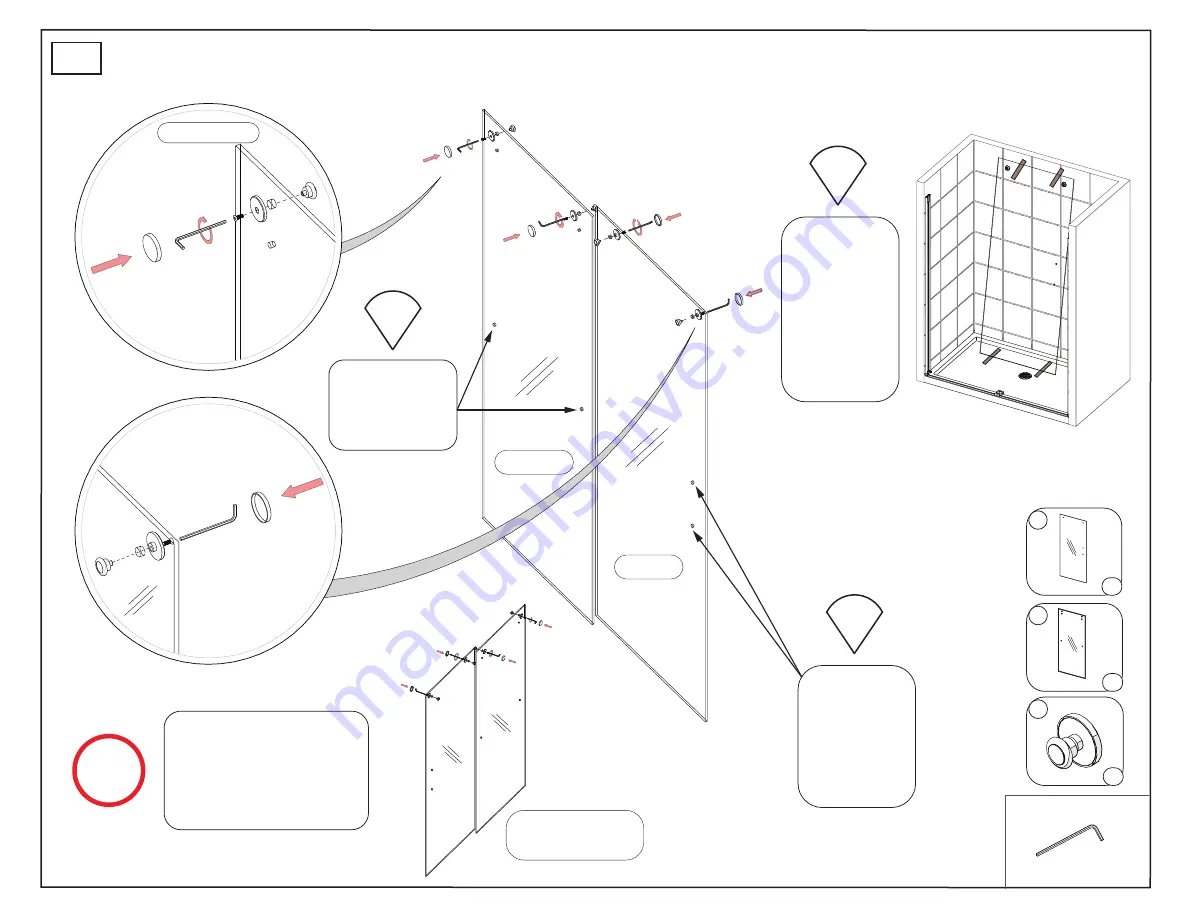 Dreamline SAPPHIRE-V AC VH60W620XXX04 Installation Instructions Manual Download Page 21