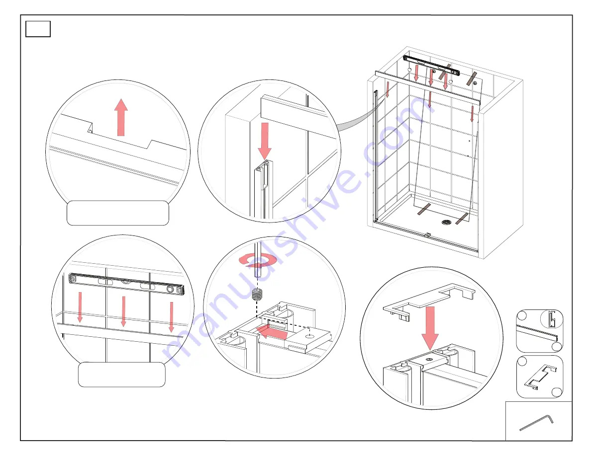 Dreamline SAPPHIRE-V AC VH60W620XXX04 Installation Instructions Manual Download Page 22