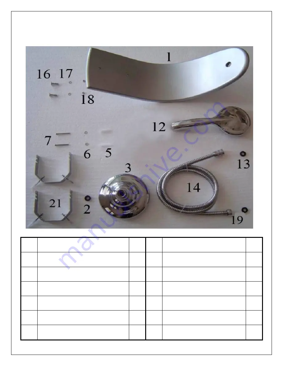 Dreamline SHCM-2648-00 Installation Manual Download Page 2