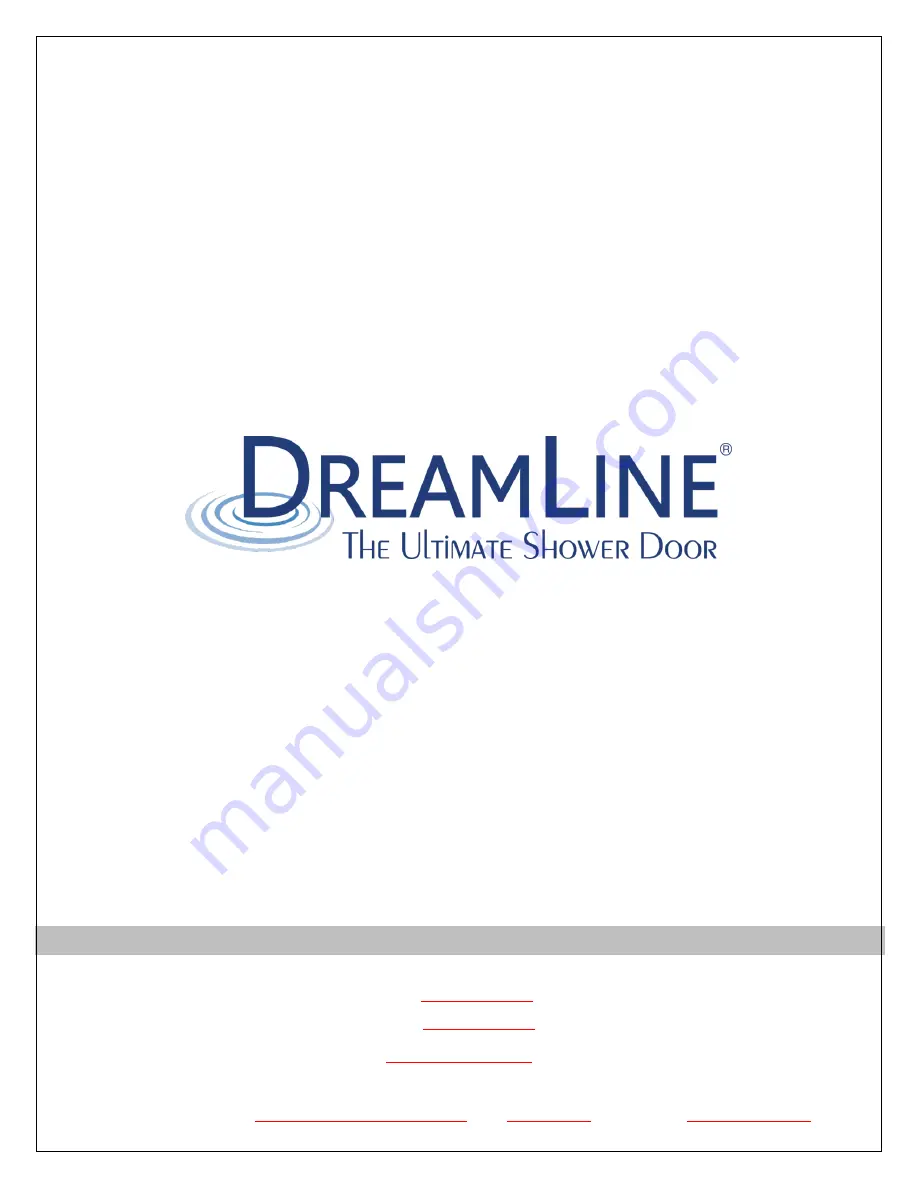 Dreamline UNIDOOR PLUS Скачать руководство пользователя страница 24