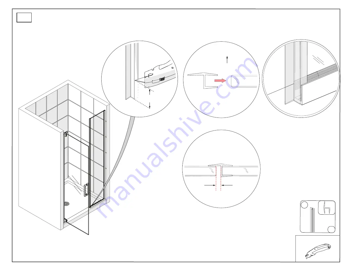 Dreamline UNIDOOR PLUS Installation Instructions Manual Download Page 47