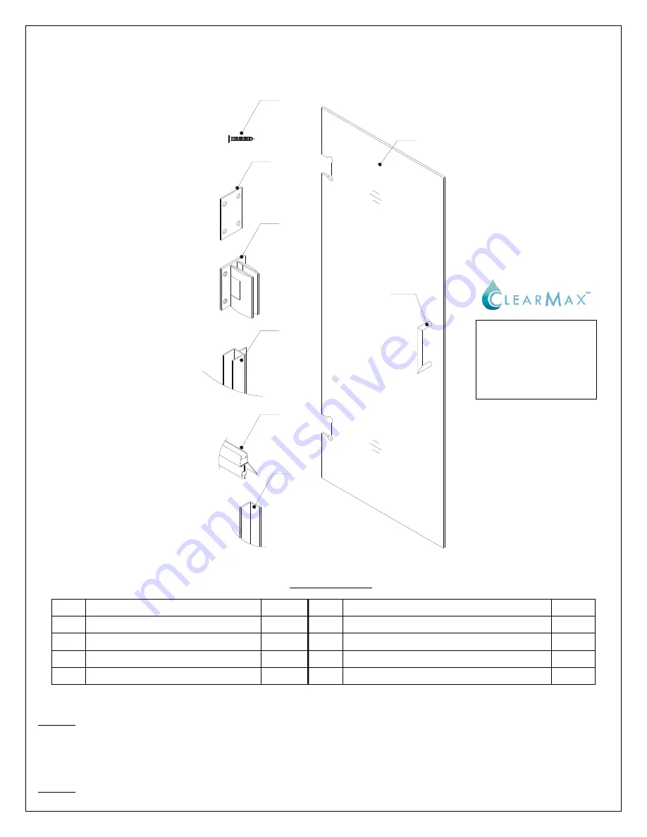 Dreamline UNIDOOR Style C Скачать руководство пользователя страница 14