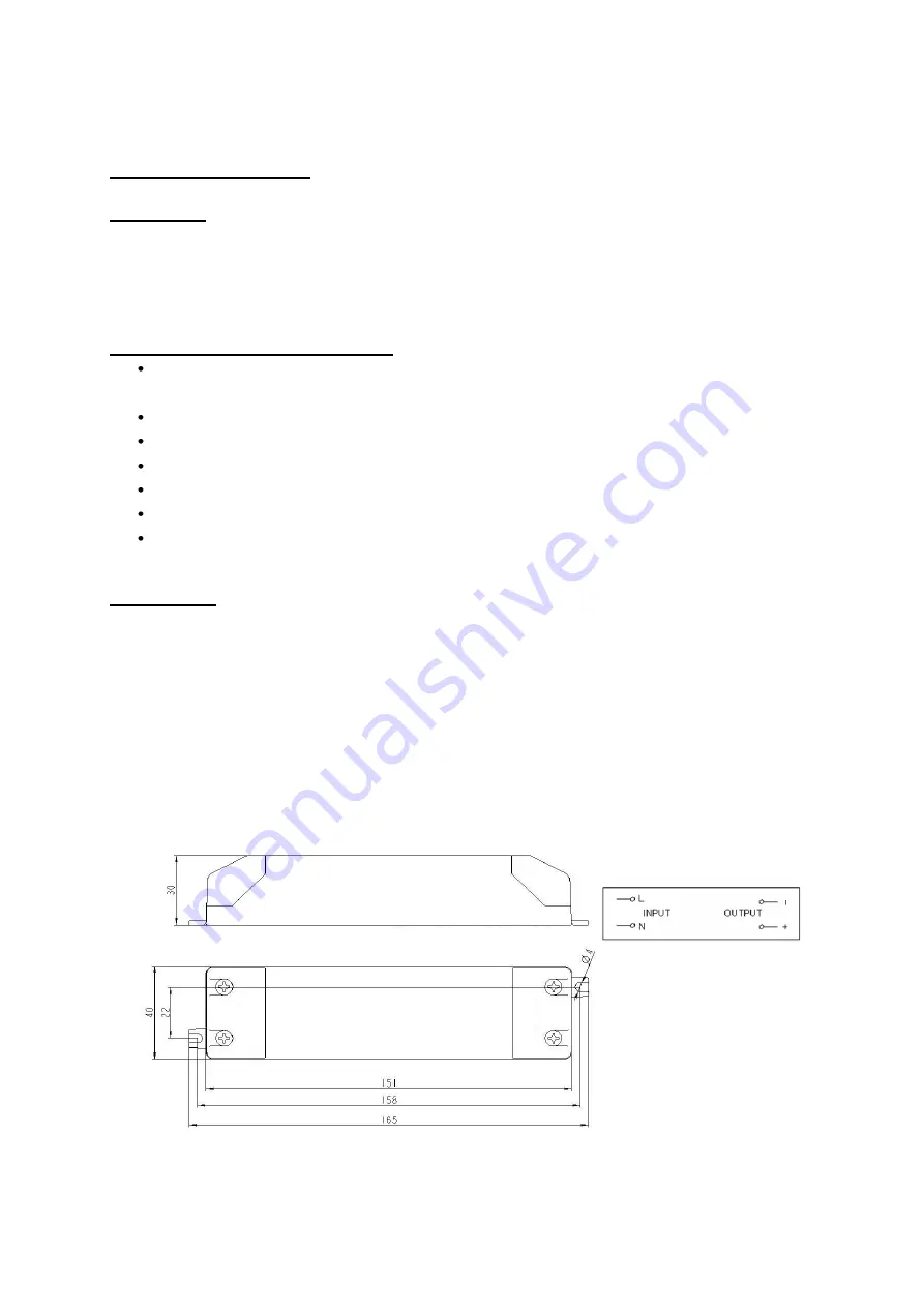 DREES Lichttechnik 550-059-50 Скачать руководство пользователя страница 1