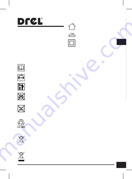 Drel CSD36H Owner'S Manual Download Page 19