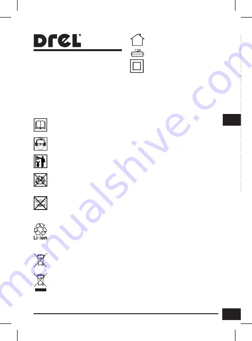 Drel CSD36H Owner'S Manual Download Page 37