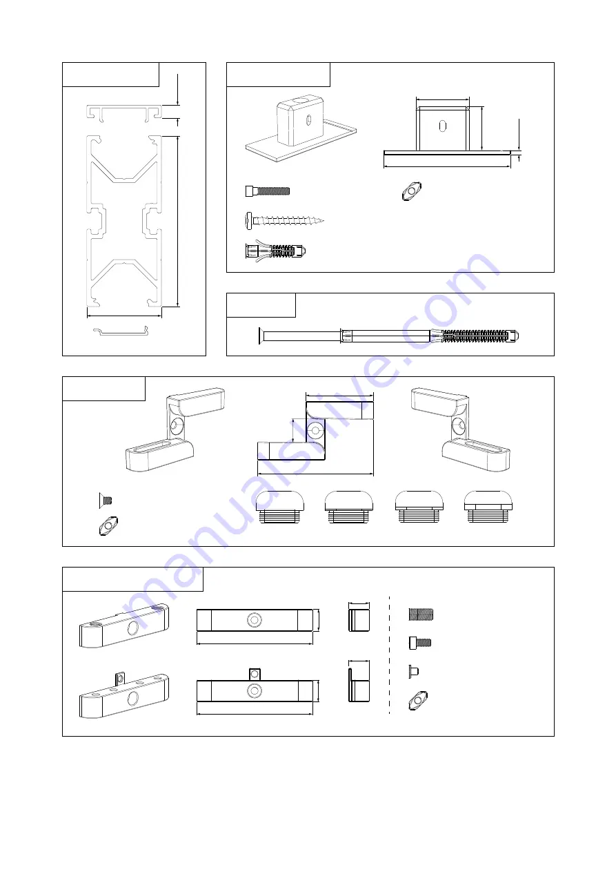 DressWall Freestanding Free 1-side Скачать руководство пользователя страница 2