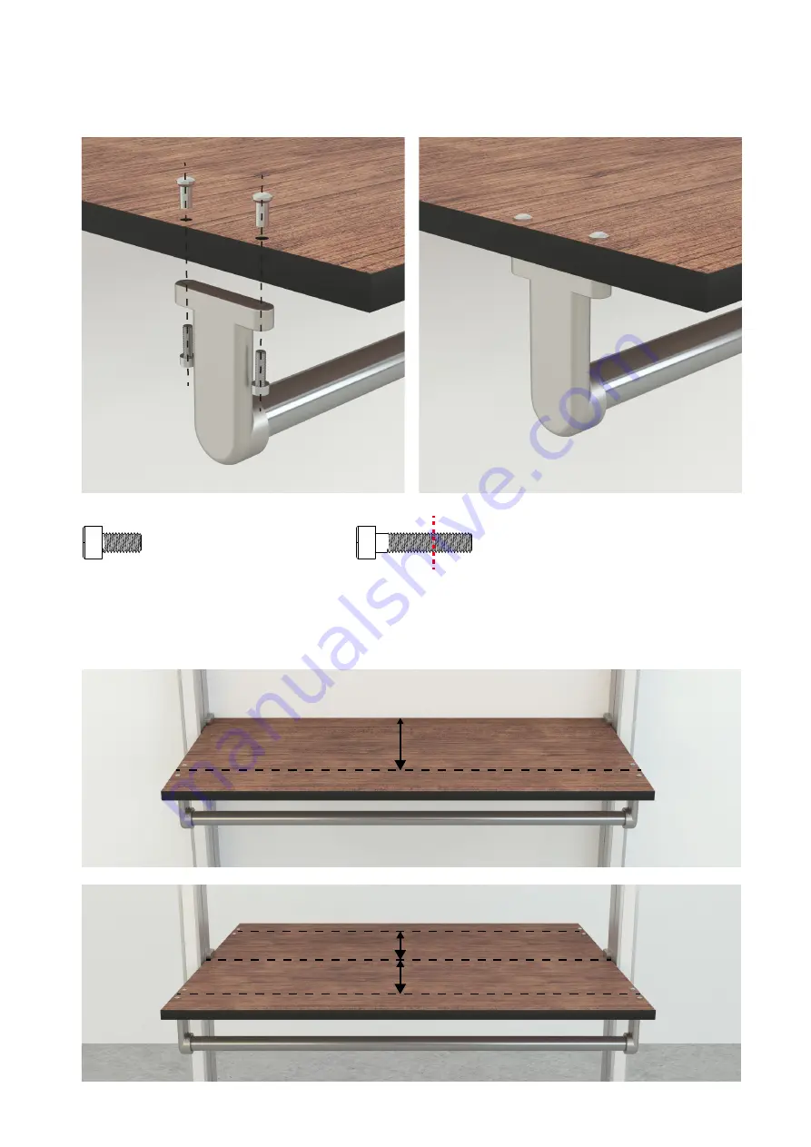 DressWall Freestanding Free 1-side Installation Manual Download Page 40