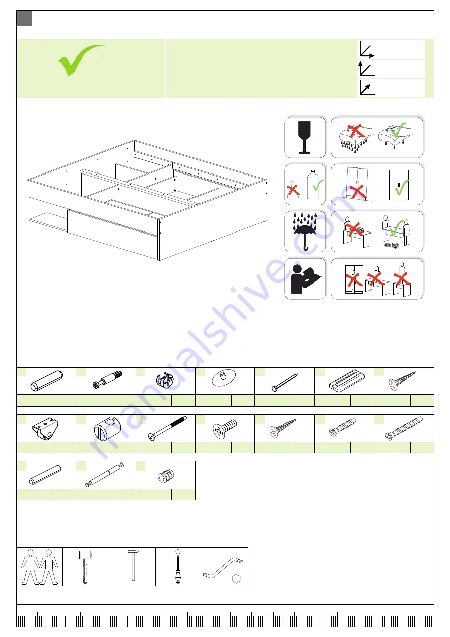 DREVONA TEA 160 Assembly Instructions Manual Download Page 1