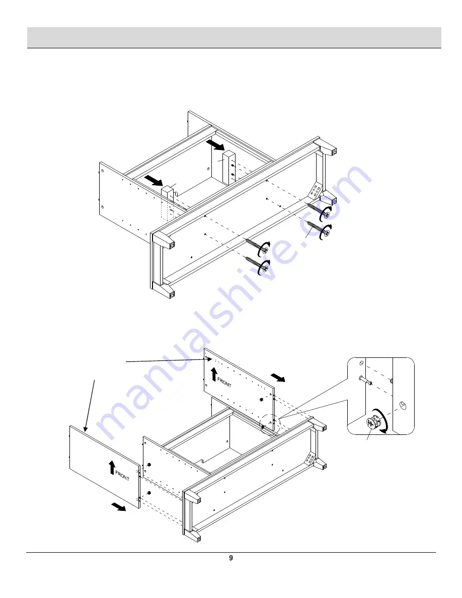 drew & jonathan 320643182 Assembly Instructions Manual Download Page 9