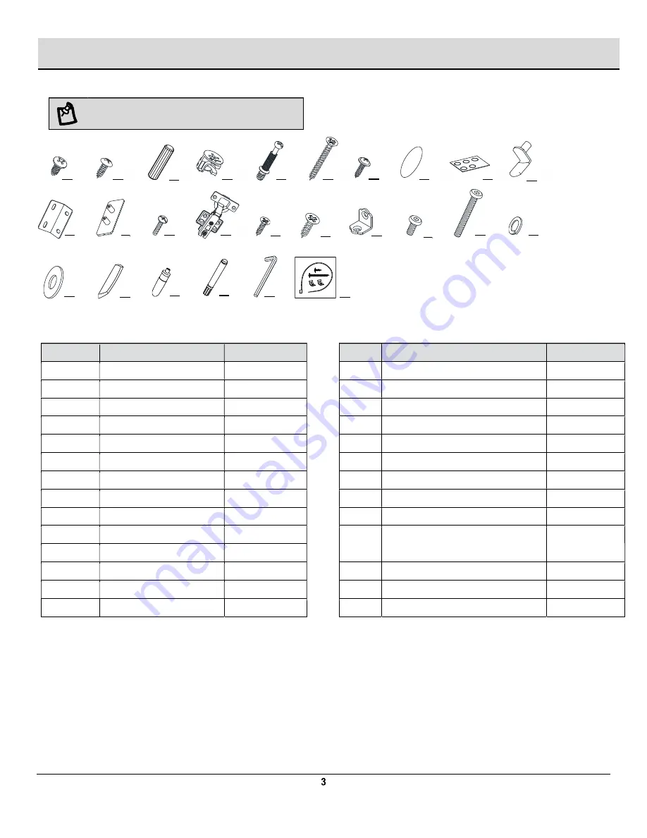 drew & jonathan 320643186 Assembly Instructions Manual Download Page 3