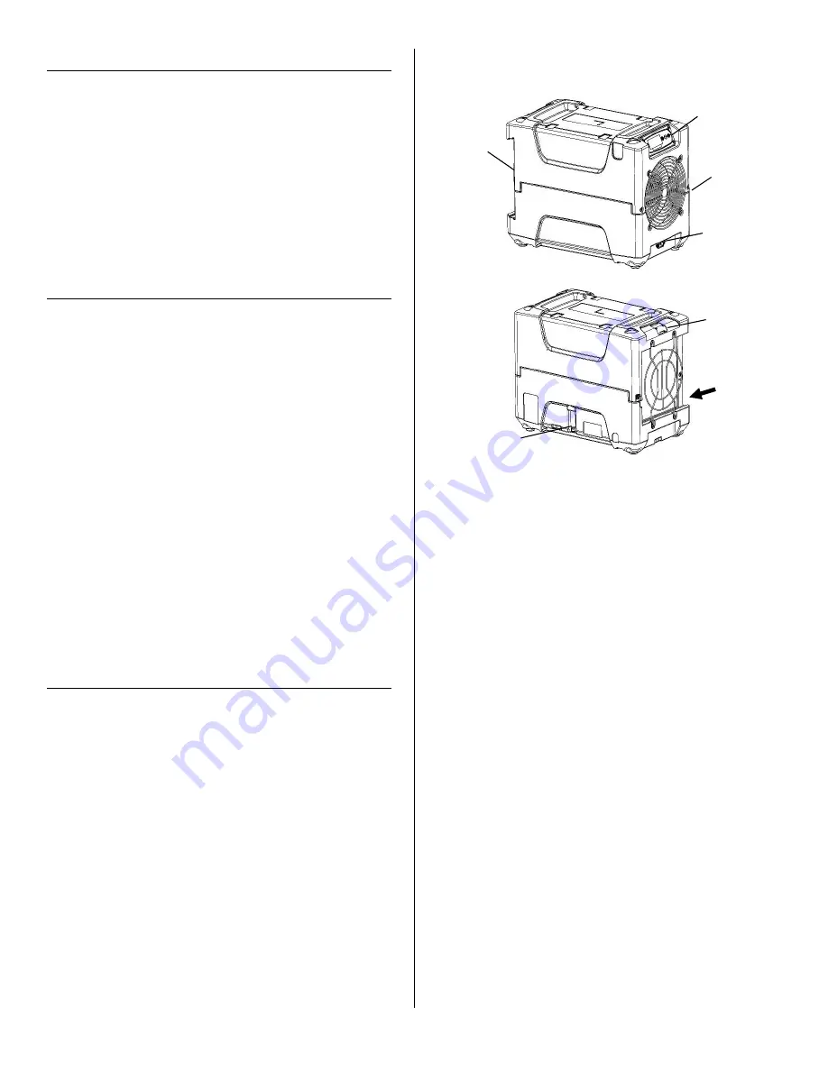 Dri-Eaz F515 Owner'S Manual Download Page 10