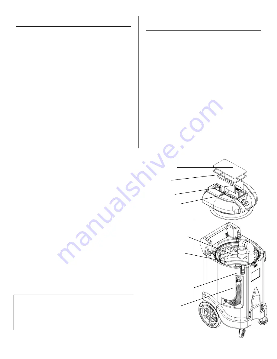 Dri-Eaz HVE3000 Owner'S Manual Download Page 16