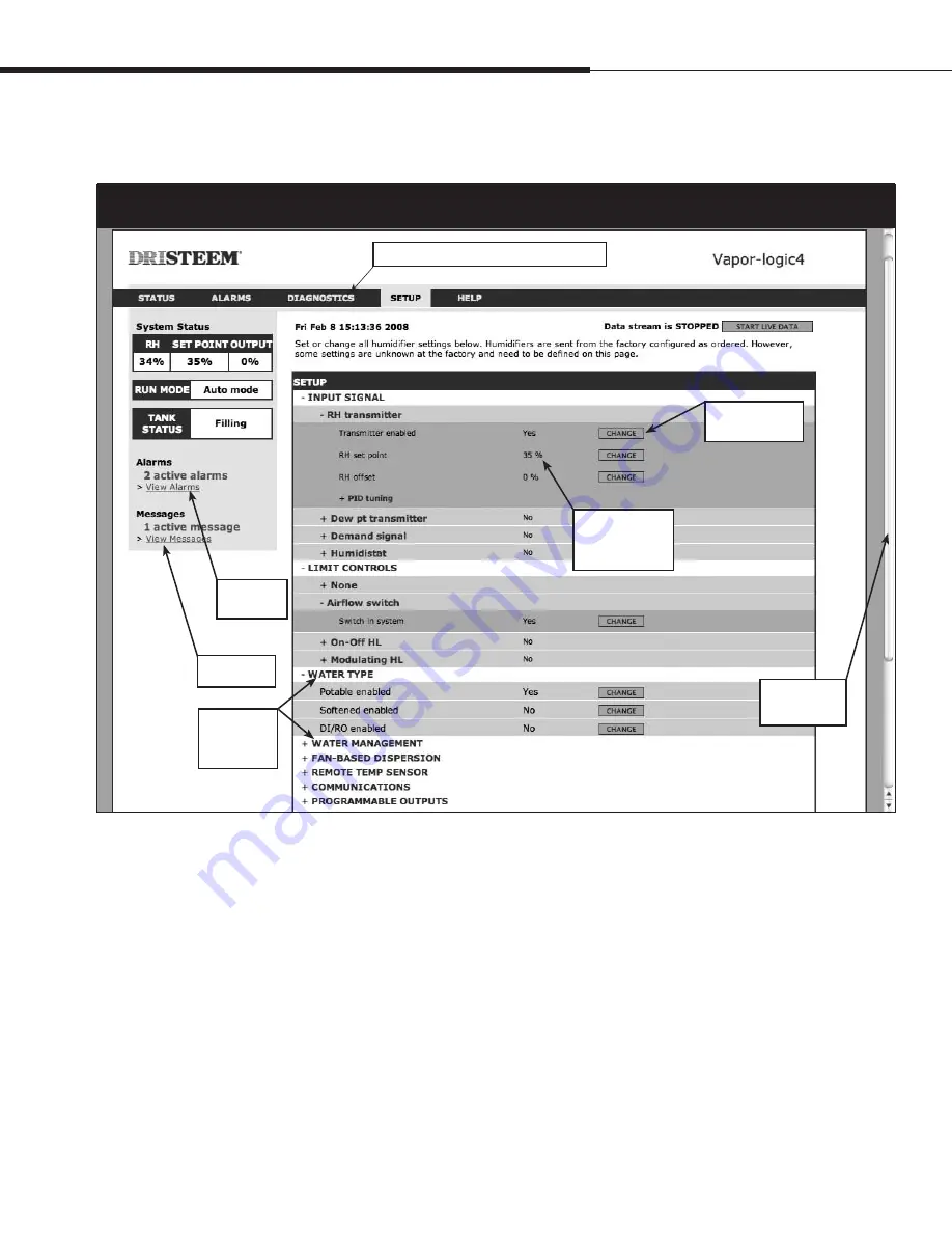 DriSteem Vapor-logic 4 Installation And Operation Manual Download Page 11