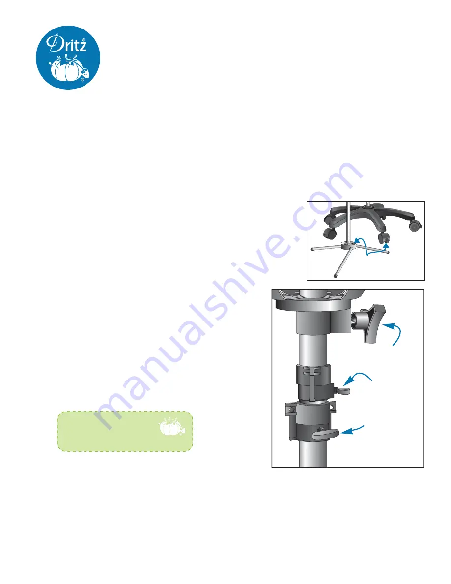 Dritz MY DOUBLE DELUXE Product Tutorial Download Page 1