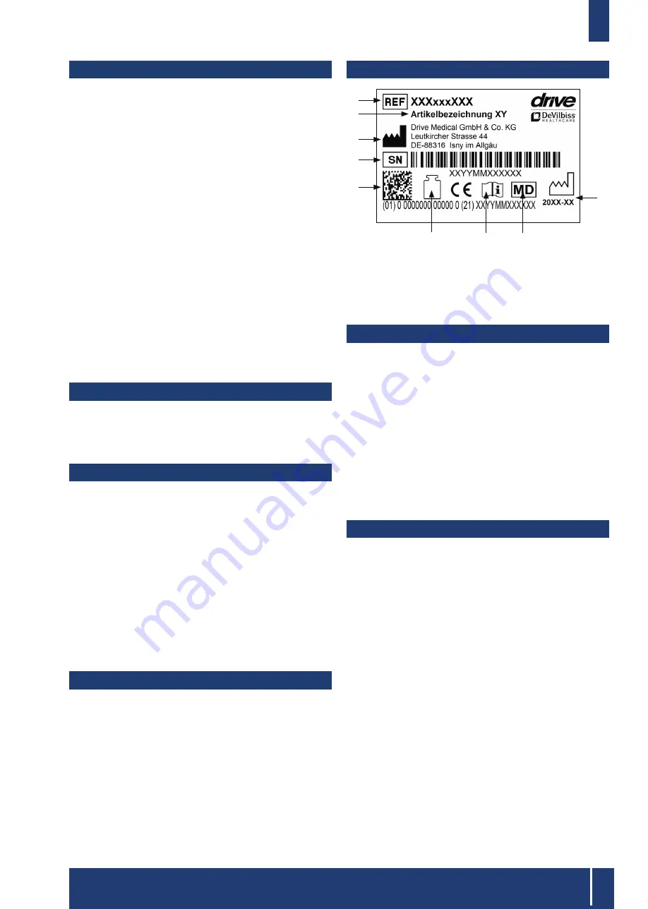 Drive Medical 950100326 Скачать руководство пользователя страница 17