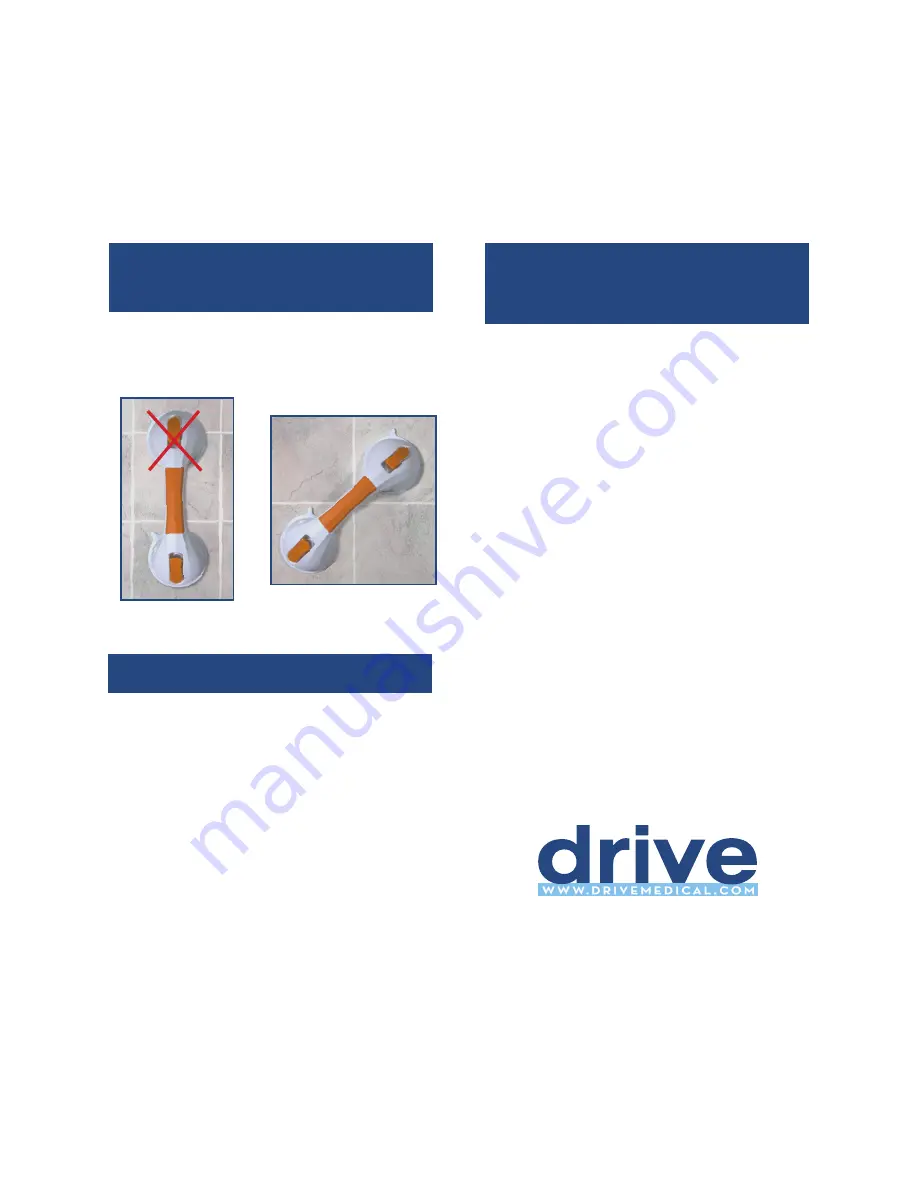 Drive DeVilbiss Healthcare RTL13084 Quick Start Manual Download Page 6