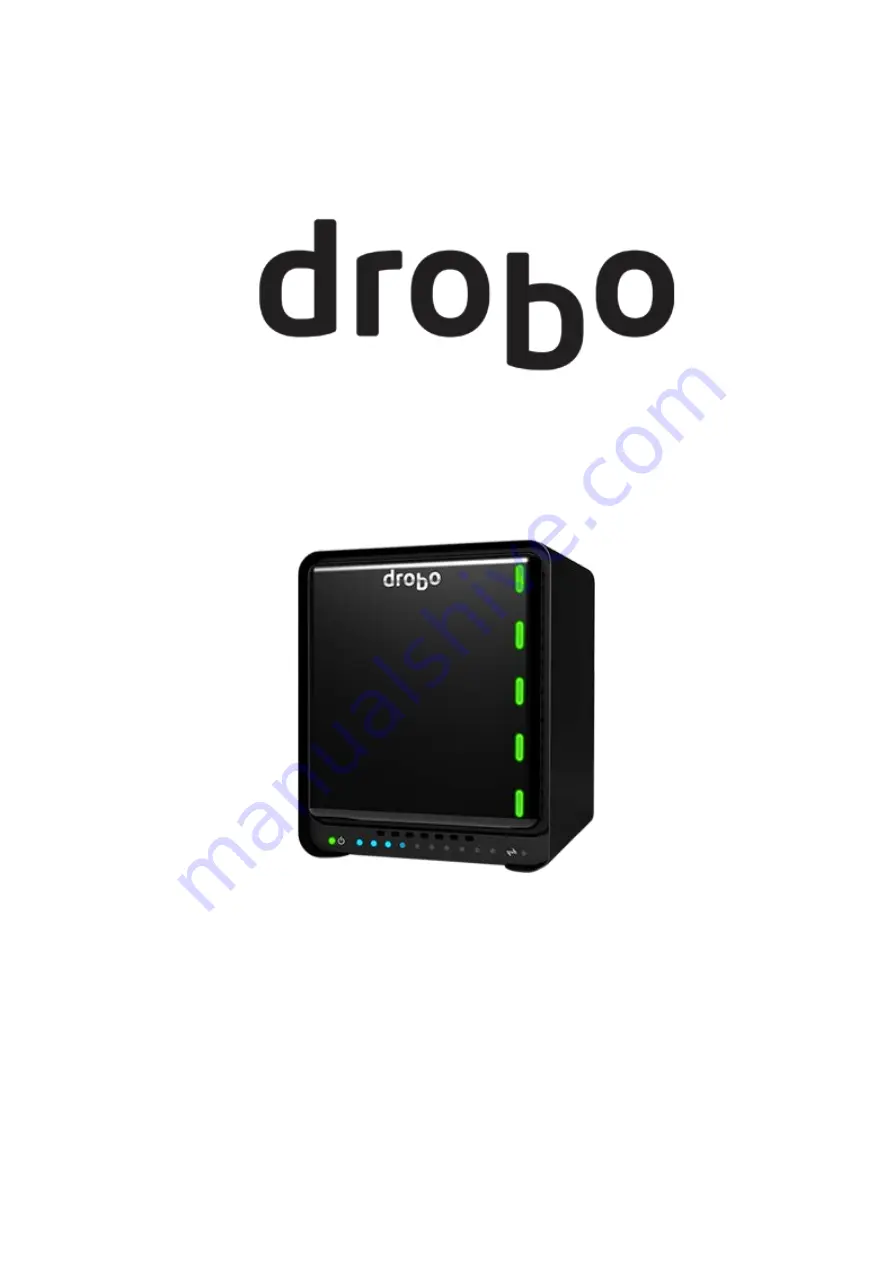 Drobo 5N2 Скачать руководство пользователя страница 1