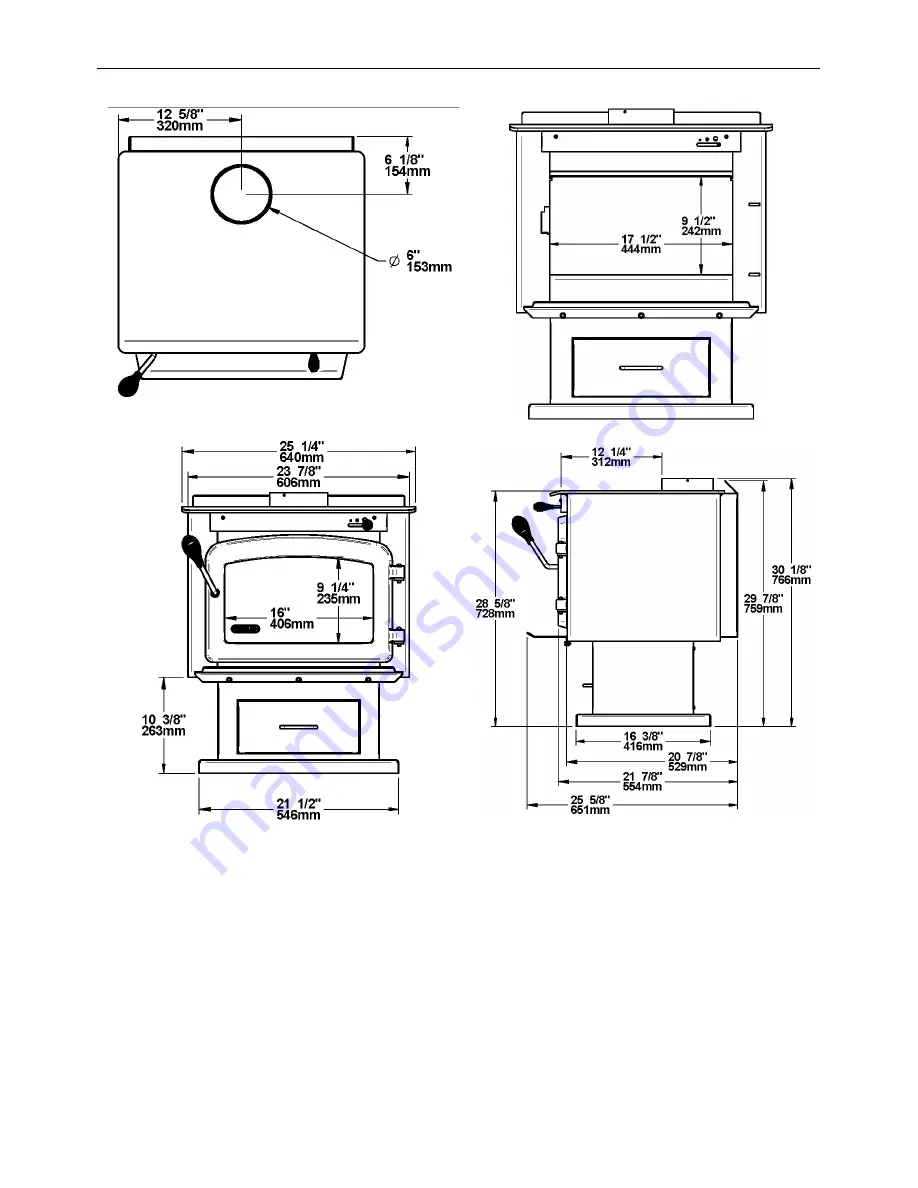 Drolet Eastwood 1800 DB03161 Скачать руководство пользователя страница 7