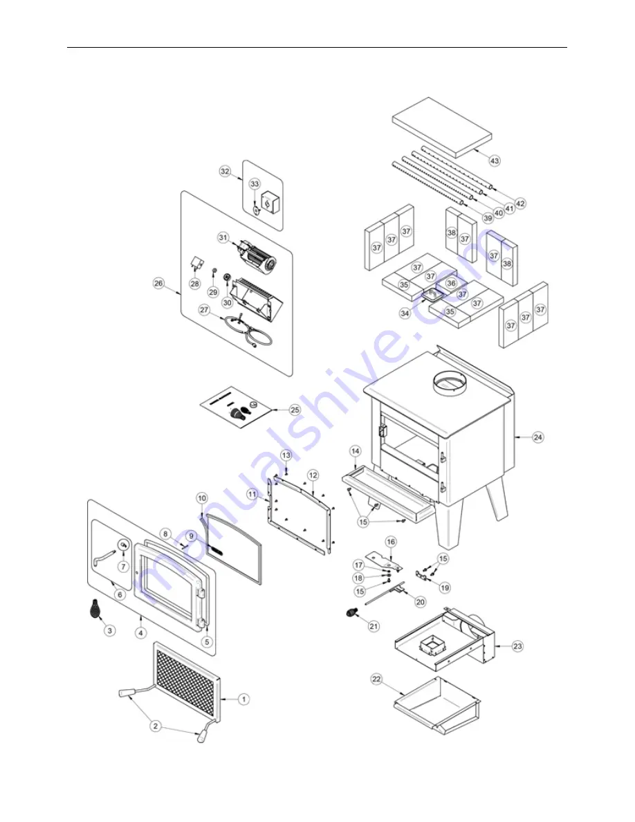 Drolet Eldorado DB02610 Installation And Operation Manual Download Page 48