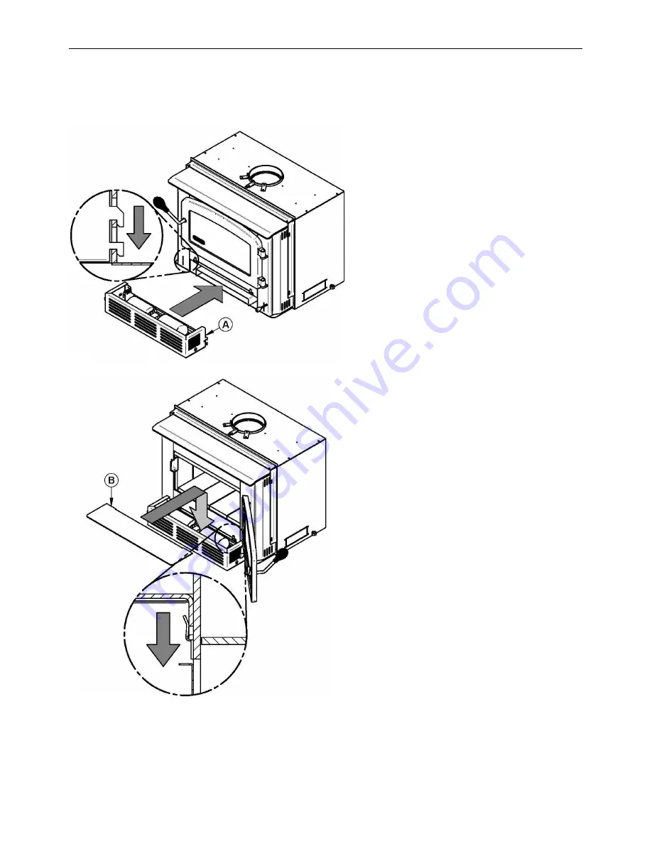 Drolet Escape 1400 Installation And Operation Manual Download Page 45