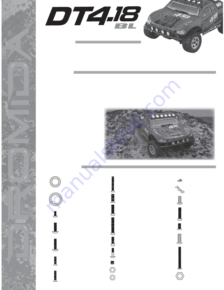 Dromida DT4.18 BL Скачать руководство пользователя страница 1