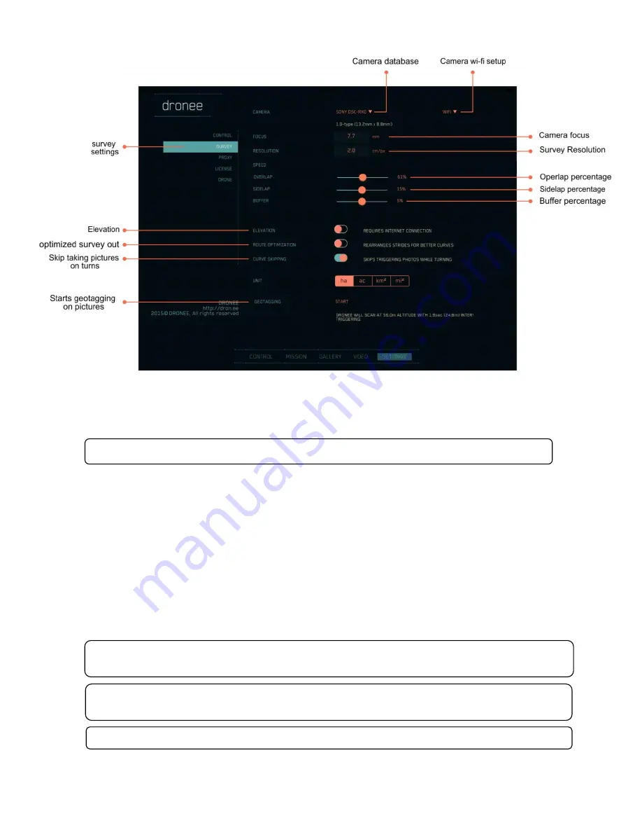 Dronee DRONEEPLANE User Manual Download Page 16