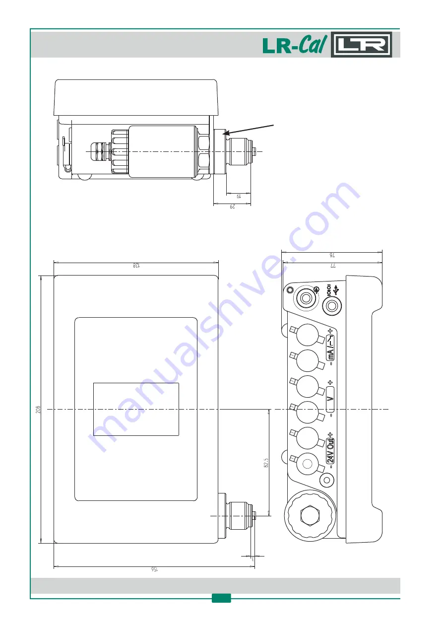 DRUCK & TEMPERATUR Leitenberger LR-Cal LPC 300 Operating Manual Download Page 12