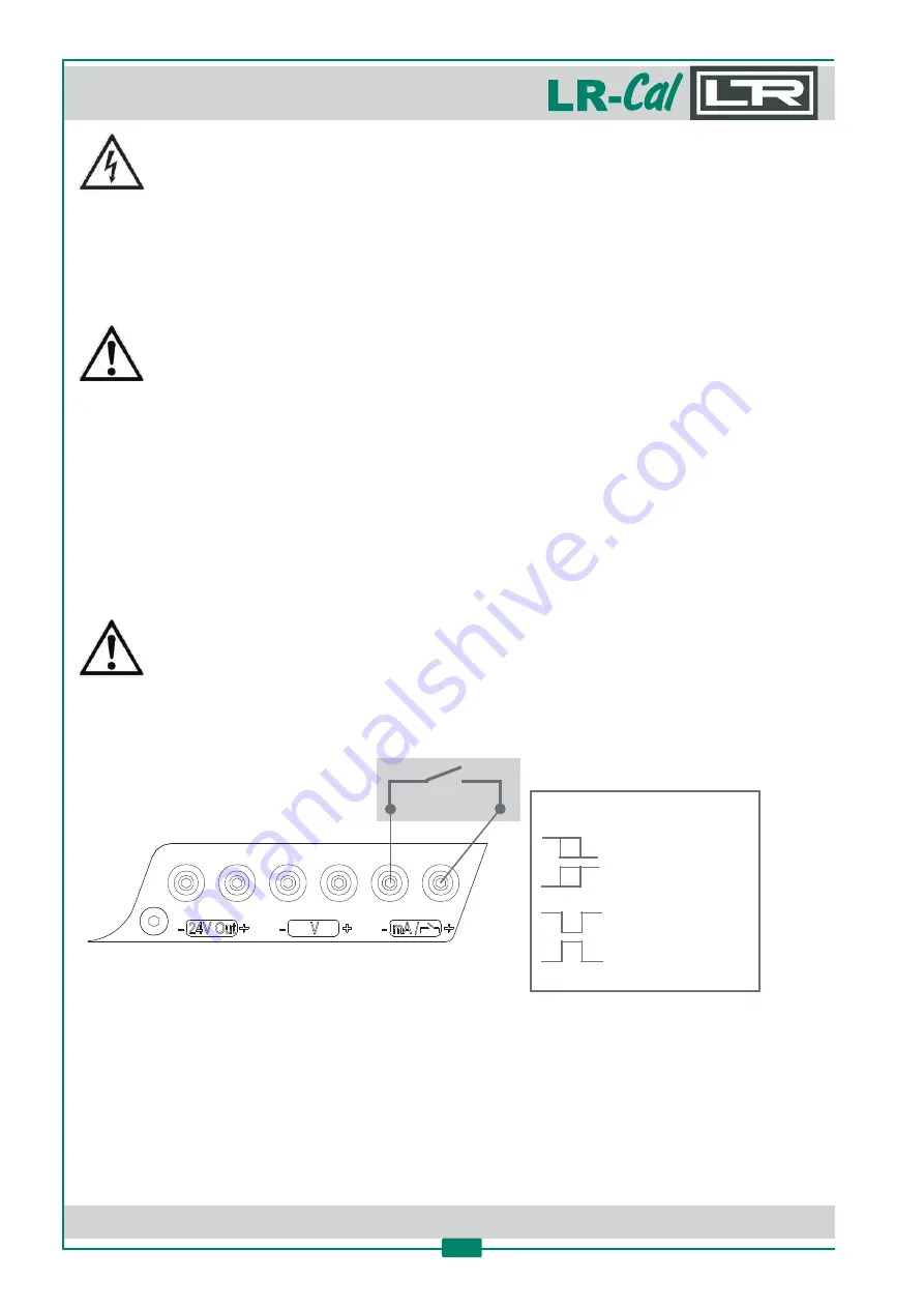 DRUCK & TEMPERATUR Leitenberger LR-Cal LPC 300 Operating Manual Download Page 14