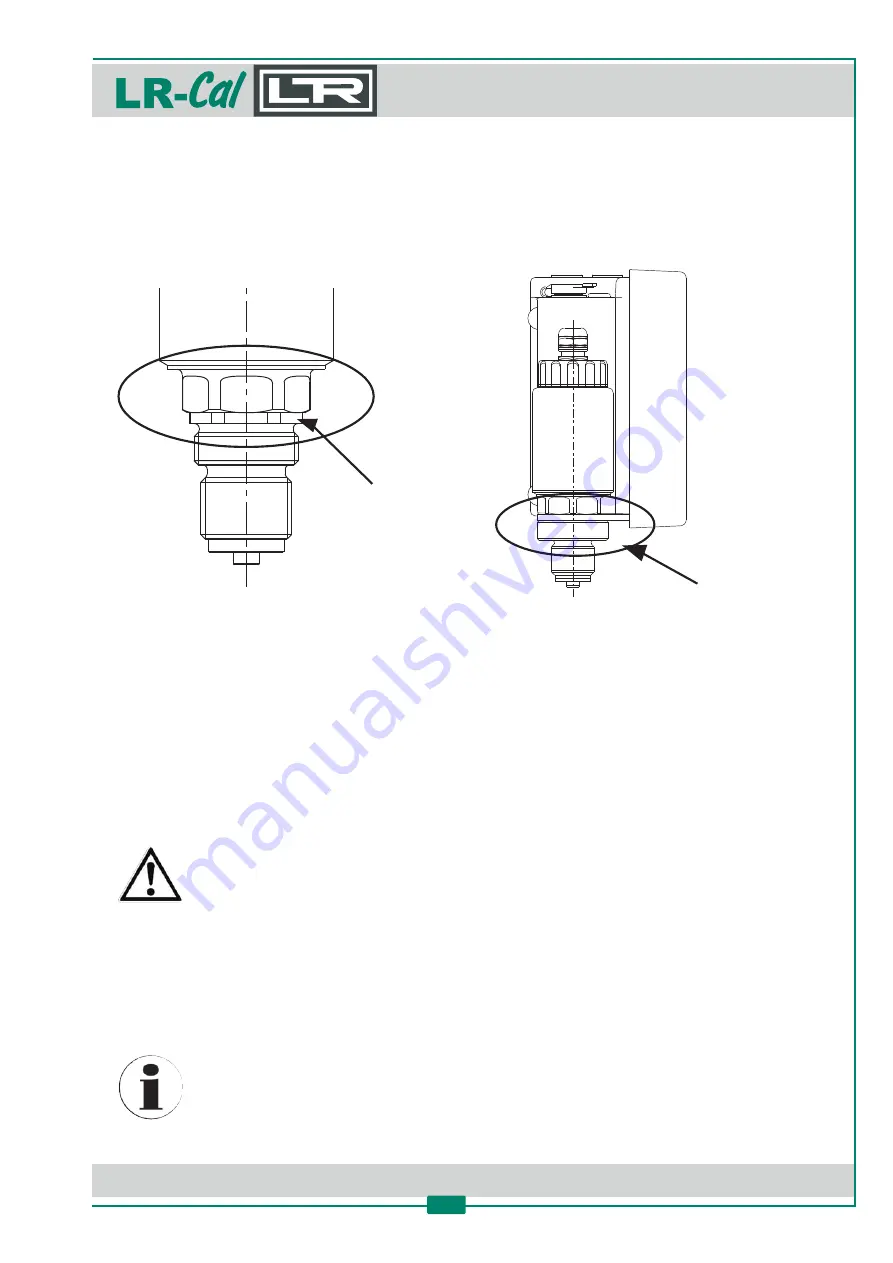 DRUCK & TEMPERATUR Leitenberger LR-Cal LPC 300 Operating Manual Download Page 19