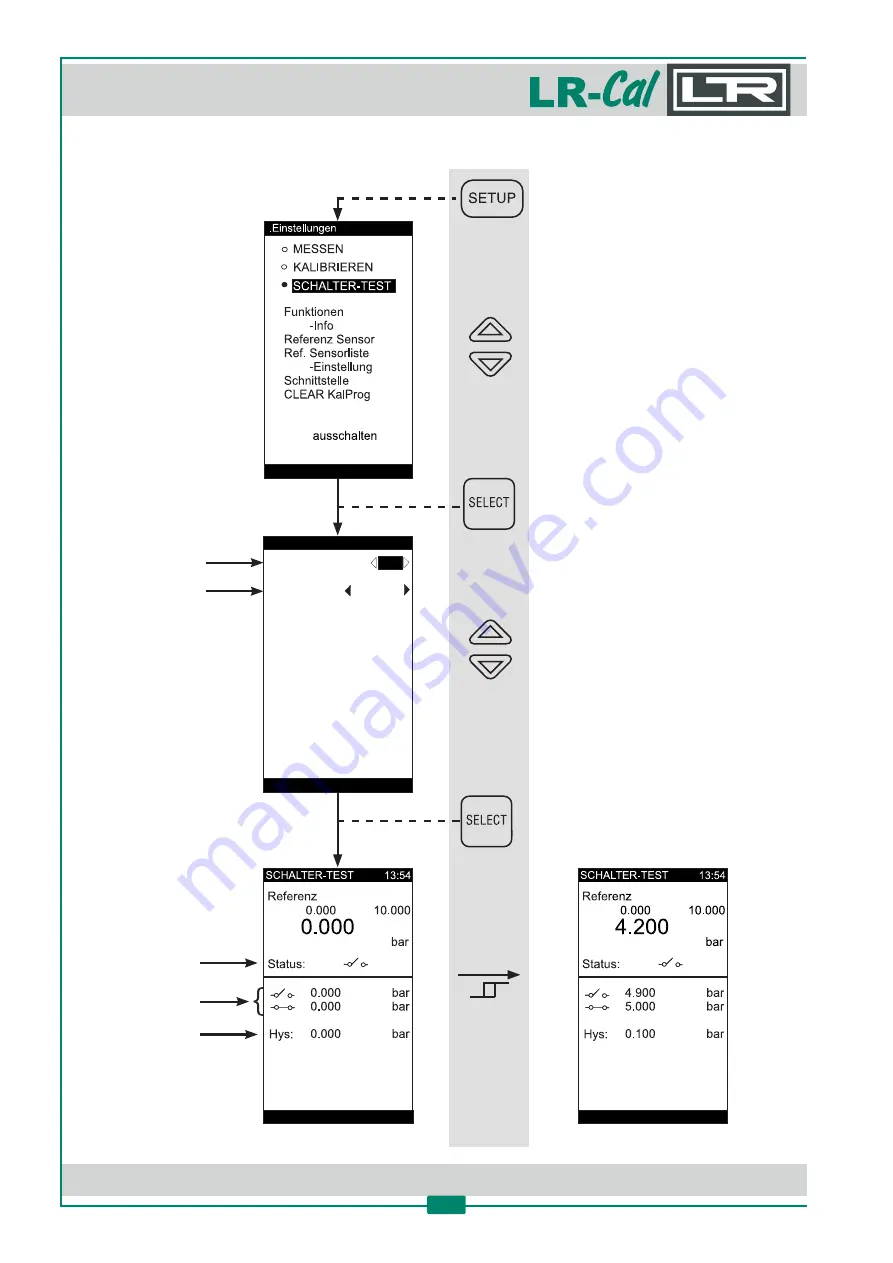 DRUCK & TEMPERATUR Leitenberger LR-Cal LPC 300 Скачать руководство пользователя страница 46