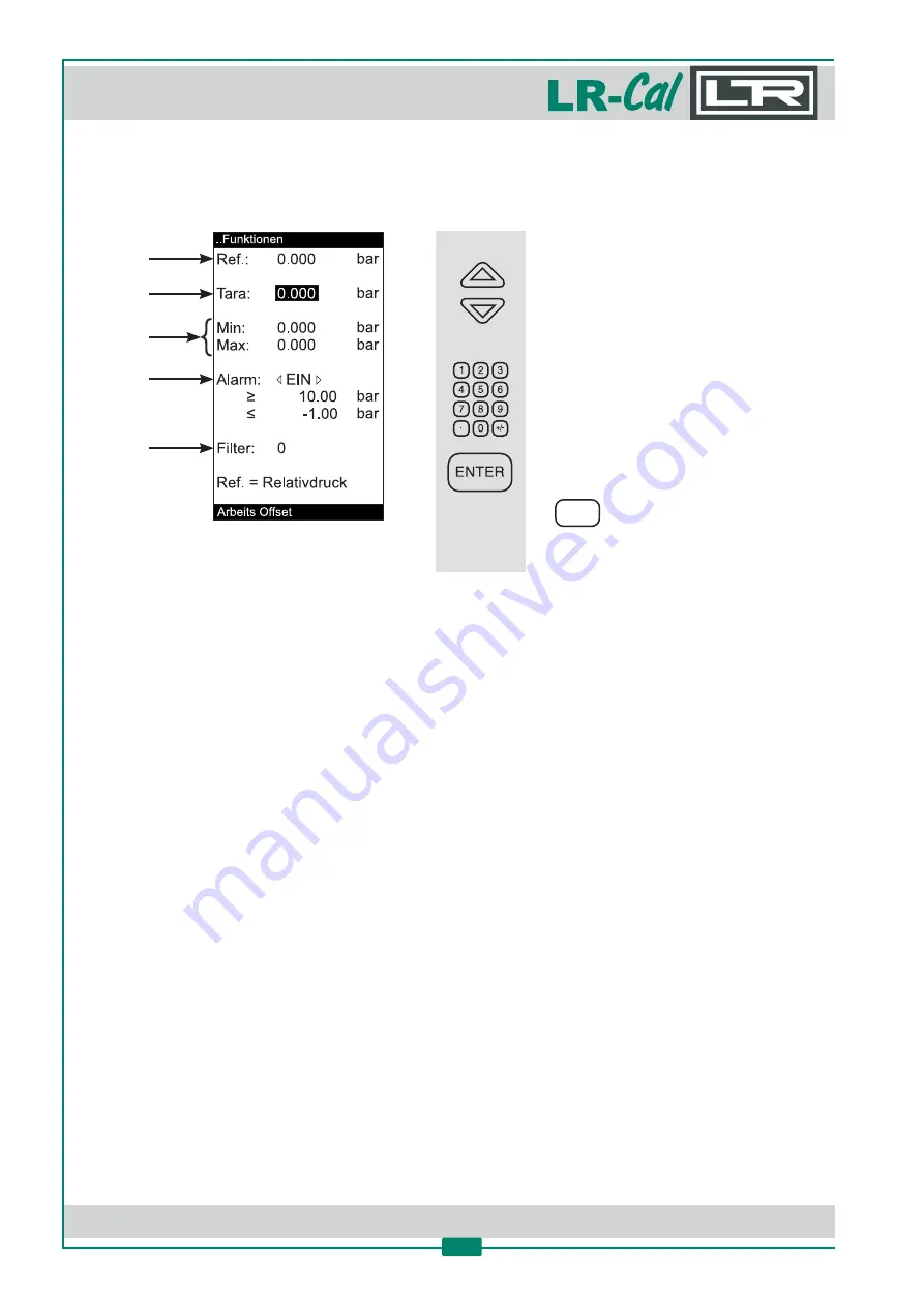 DRUCK & TEMPERATUR Leitenberger LR-Cal LPC 300 Скачать руководство пользователя страница 48