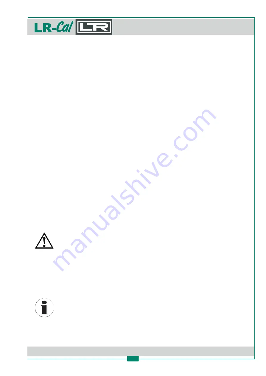 DRUCK & TEMPERATUR Leitenberger LR-Cal LPC 300 Operating Manual Download Page 81