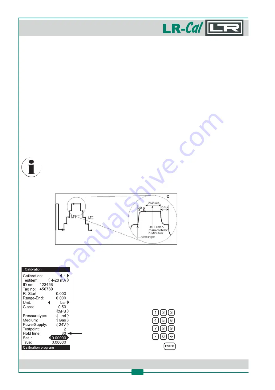 DRUCK & TEMPERATUR Leitenberger LR-Cal LPC 300 Operating Manual Download Page 100