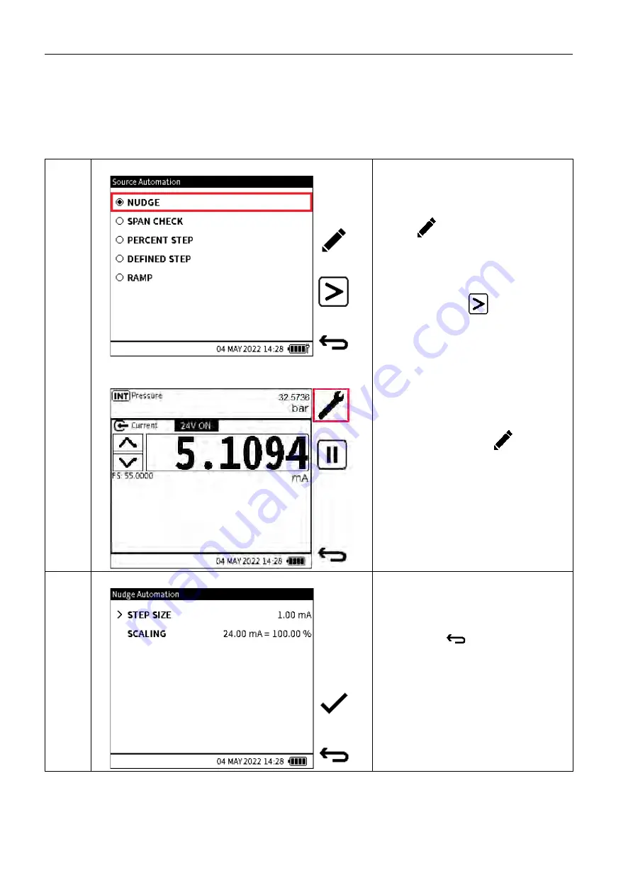 Druck DPI 610E Instruction Manual Download Page 95